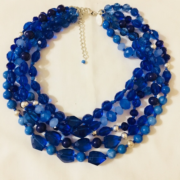 White House Black Market Jewelry - WHITE HOUSE BLACK MARKET MULTI-STRANDED NECKLACE